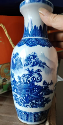 青花山水瓶-北京艺术品交易网